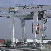 Nouveau portique port de Lille