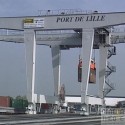 Nouveau portique port de Lille