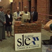 Pose 1ère pierre Résidence pour SDF