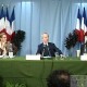 Conférence de presse Edouard Balladur à Lens