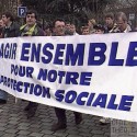 Manifestation pour Sécurité sociale