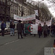 Manifestation du collectif pour démocratie en Algérie