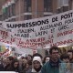 Manifestation d'enseignants